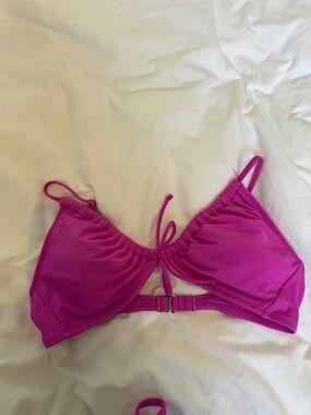 Hot Pink Bikini Top